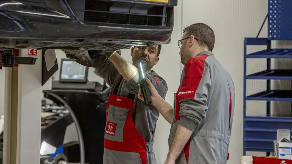 Borghstede nieuwe Honda onderhoud